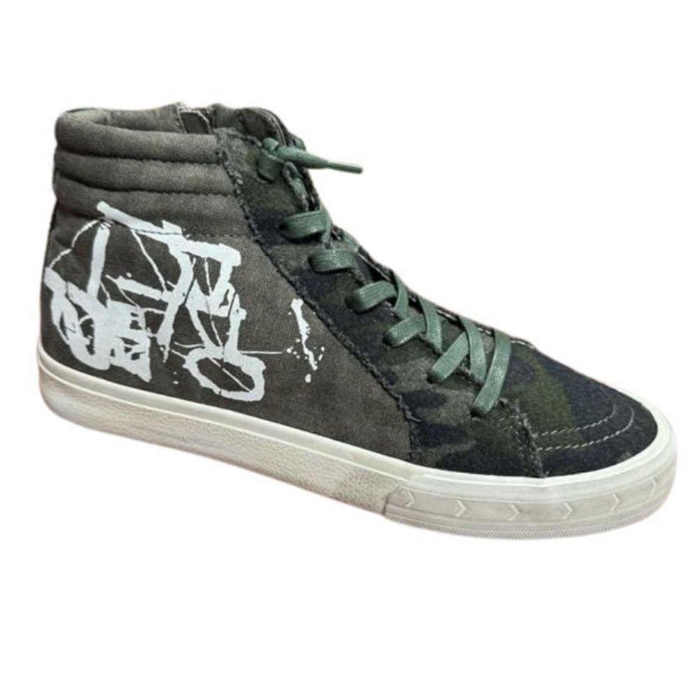 New in Box Vintage Havana Women's Retna High Top Sneaker Olive Camo Multi Sz 11